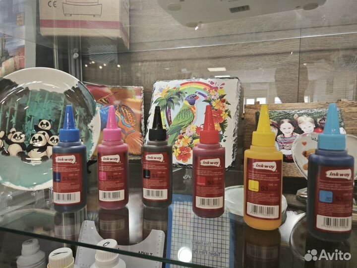 Чернила сублимационные(C,M,Y,LC,LM,Bk) с носиком