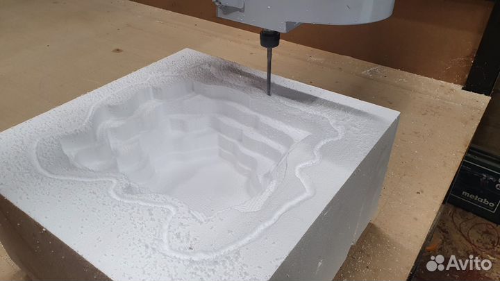 3d фрезеровка пенопласта