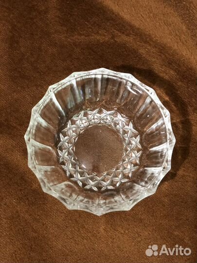 Хрустальная конфетница СССР