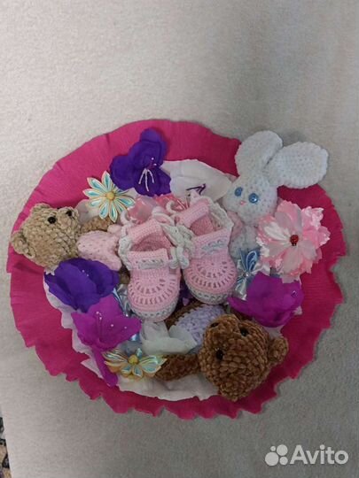 Букеты из мягких игрушек