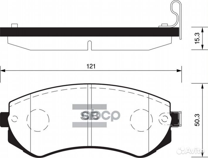 Колодки торм.дисковые Hi-Q nissan 240SX 89-96