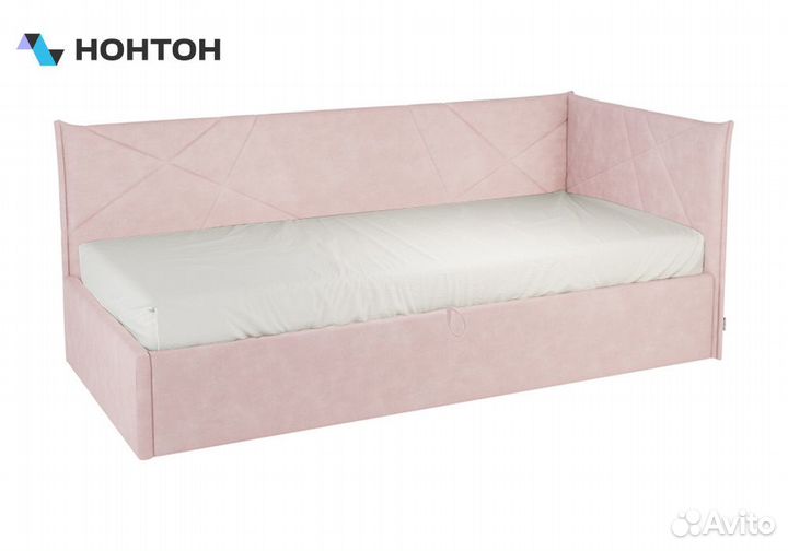 Кровать Бест 0.9 розовая