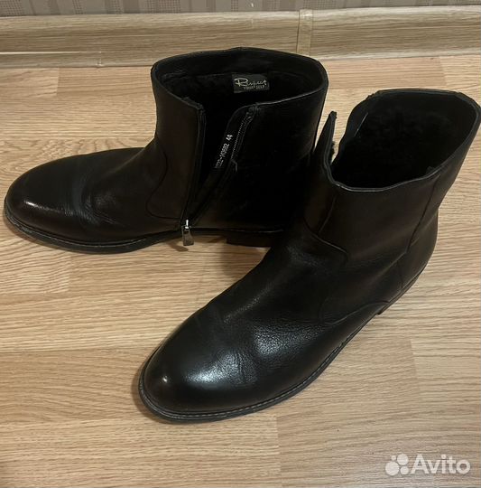 Теплые классические ботинки