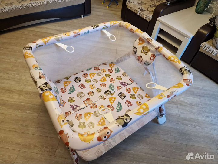 Большой детский манеж бу