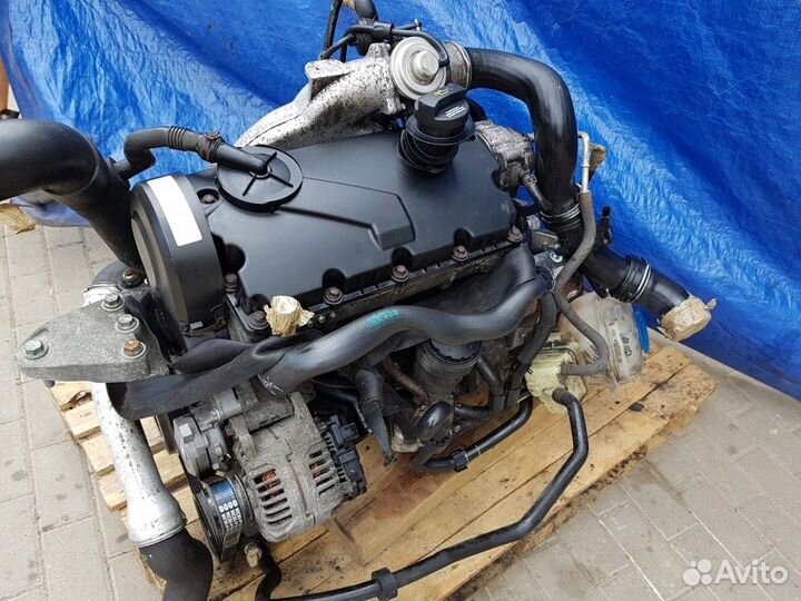 Двигатель 1.9 контрактный VW c гарантией