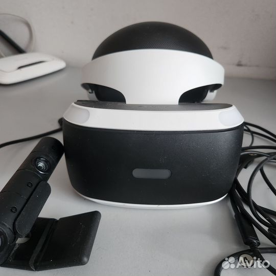 Sony playstation 4 бу вместе с играми и vr очками