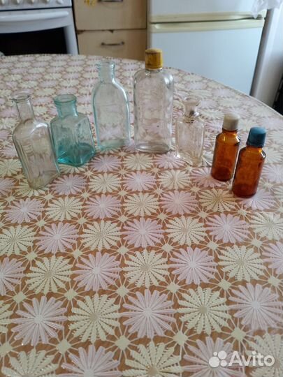 Старинные аптекарьские пузырьки