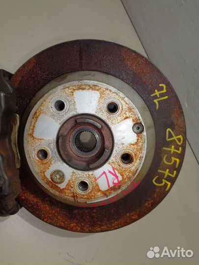 Тормозной диск volkswagen 7L зад лево
