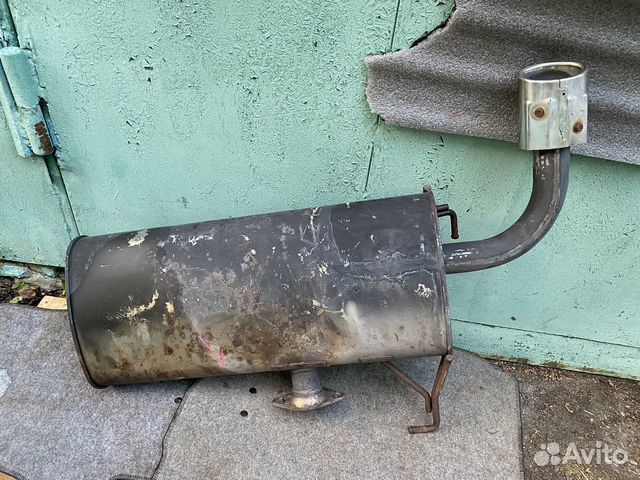 Задняя банка глушитель 1.8 2.0 Lancer 10 насадка