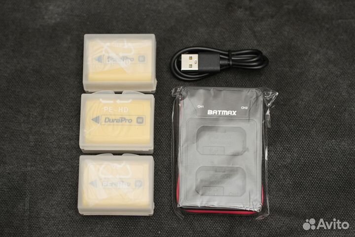 Новые аккумуляторы и зарядное для Sony NP-FW50