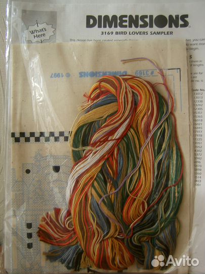 Наборы для вышивания Dimensions Печатный крест