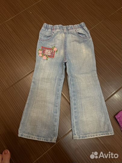 Джинсы клеш детские