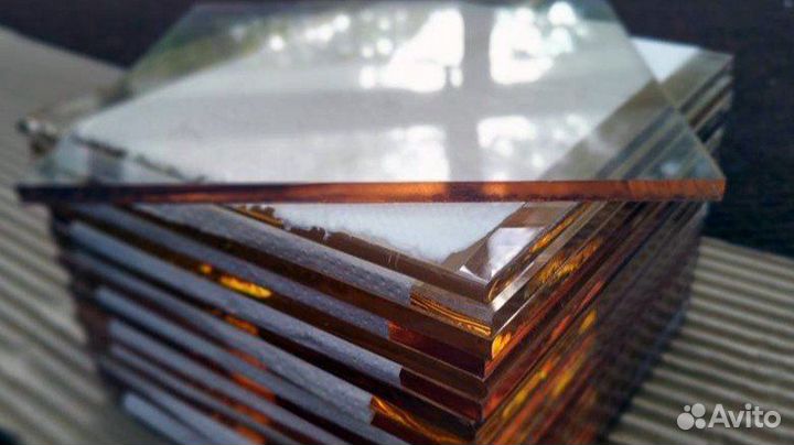 Огнеупорное(жаропрочное) стекло для камина и печи