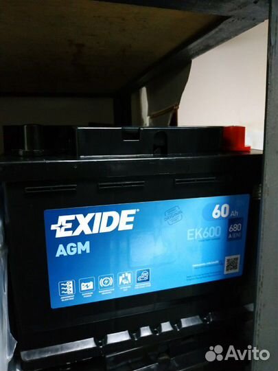 Аккумулятор 60 AGM