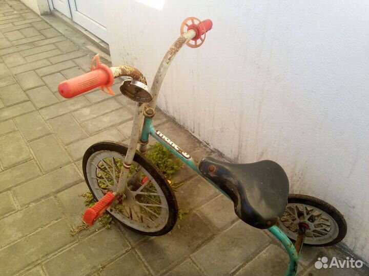 Велосипед СССР трёхколёсный