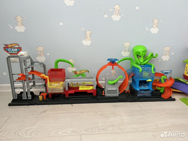 Трек хот вилс автомойка