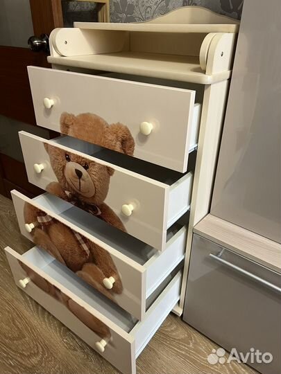 Комод с пеленальным столиком