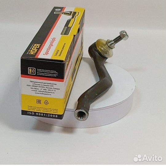 Наконечник renault Logan/lada Largus рулевой левый