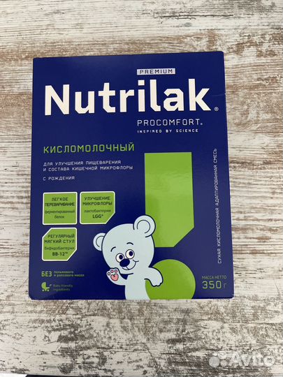 Смесь нутрилак премиум кисломолочный