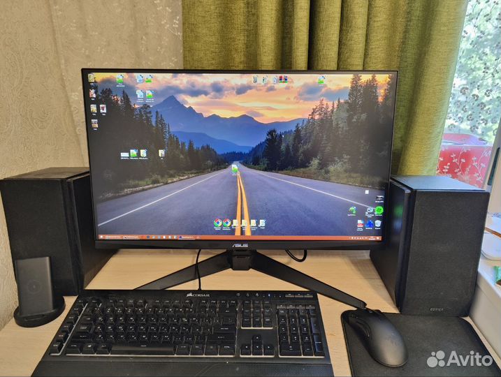 Монитор asus TUF Gaming VG27AQ1A (новый с гарантие