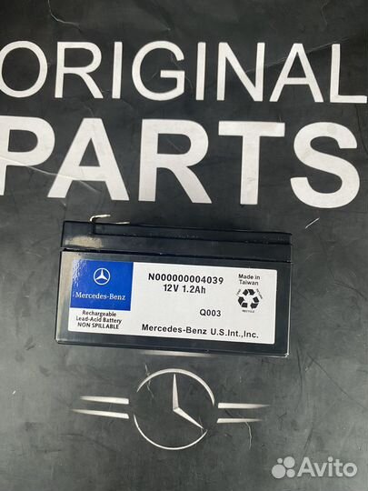 Резервный аккумулятор mercedes