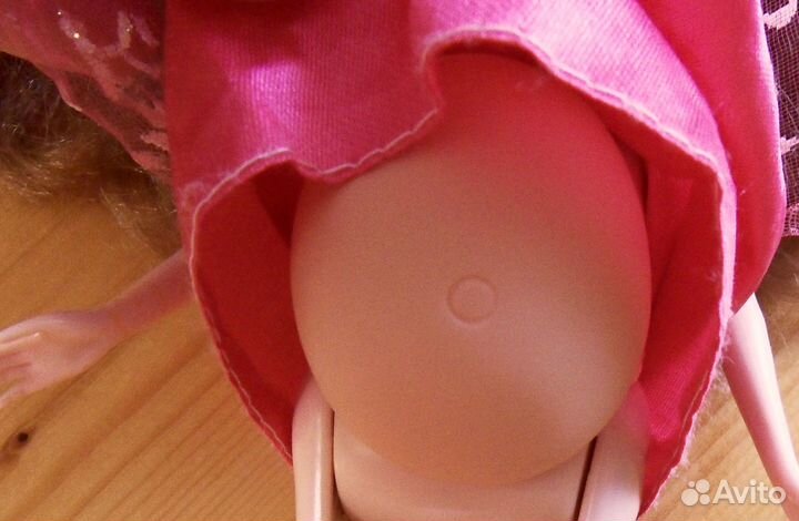 Беременная кукла с малышом