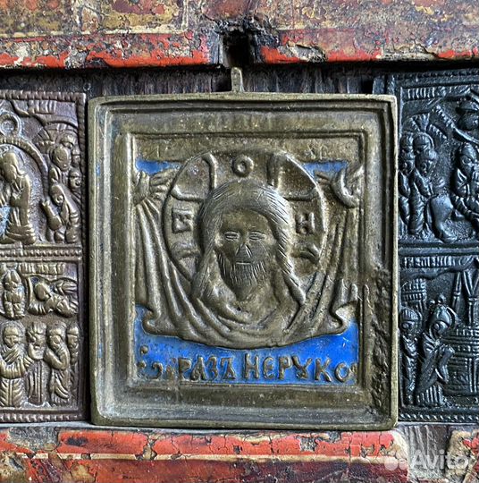 Икона Огненное Восхождение Ильи Пророка Ставротека