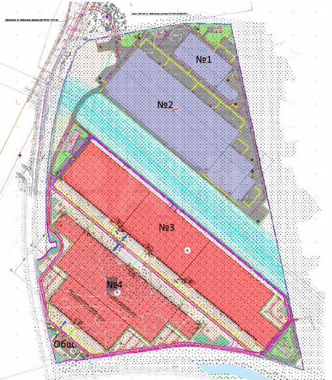 Сдам производственное помещение, 44620 м²