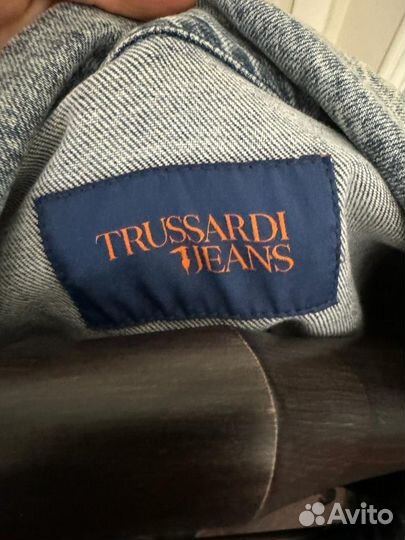 Джинсовая куртка женская Trussardi