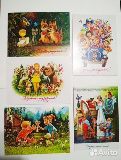 Репринты открыток Зарубин