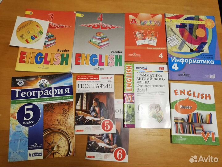 Тетради, пособия, решебники 3-7 класс