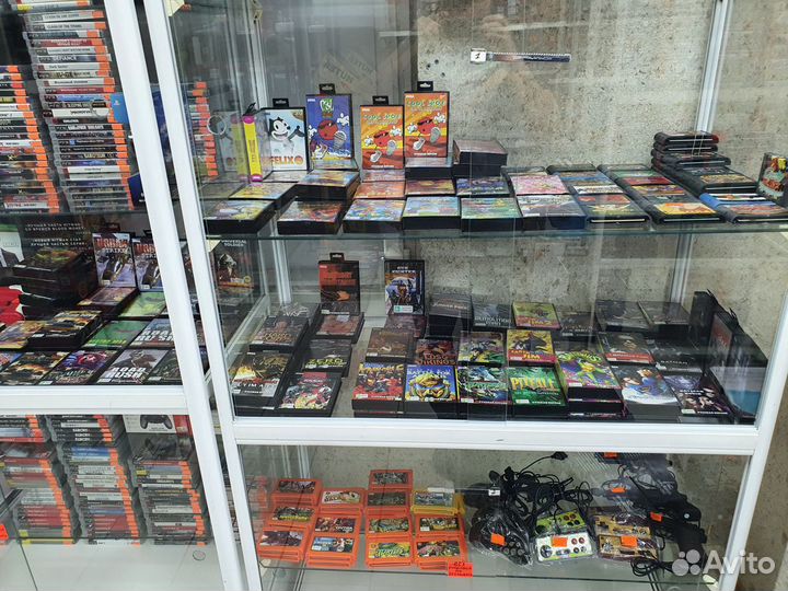 Картриджи джойстики и пистолеты на Sega и Dendy