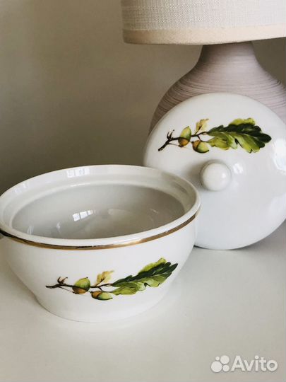 Масленка Винтаж, розетка для варенья меда сахара