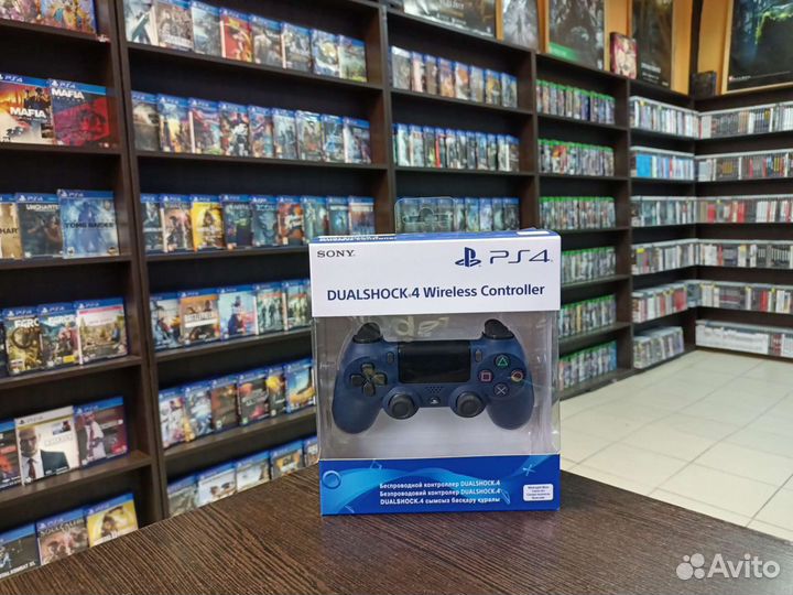 Dualshock 4 v2 оригинал синяя полночь