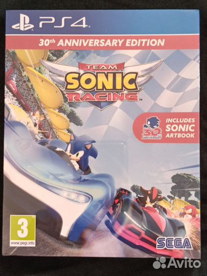 Team Sonic Racing - игра для PS4