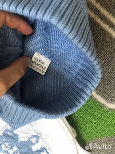 Шапка и шарфик в комплекте новые
