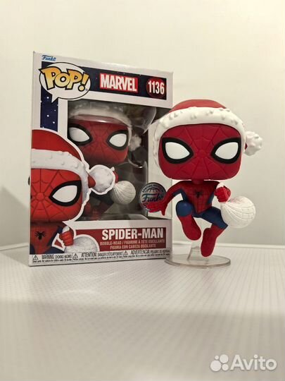 Funko pop marvel Spider-man Человек паук 1136