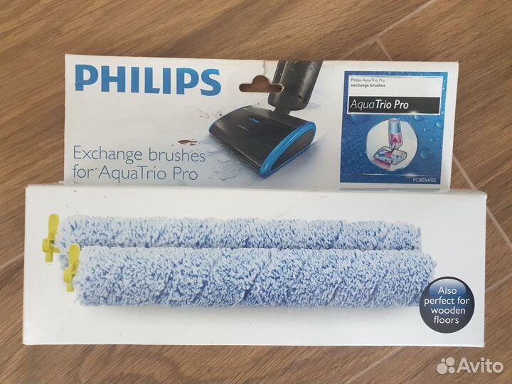 Сменные щетки Philips для AquaTrio FC8070