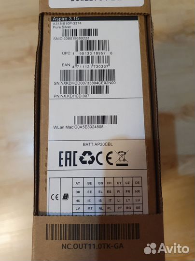 Acer Aspire 3 A315-510P i3/8DDR5/256 NVMe/IPS