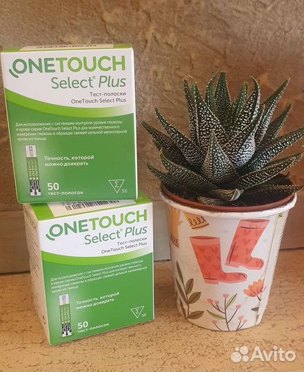 Тест полоски one touch select plus