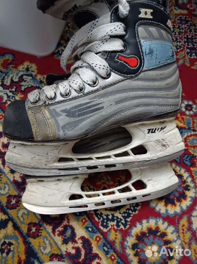 Хоккейные коньки bauer vapor 2x us 4,5
