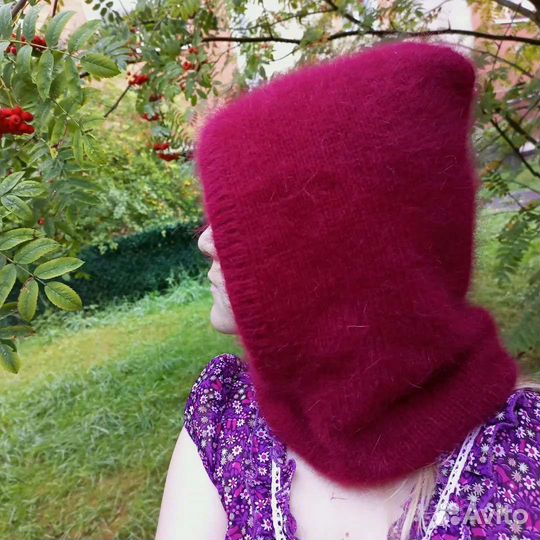 Капор из пуха норки