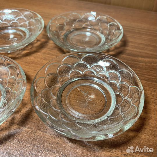 Розетки соусницы СССР 4 штуки