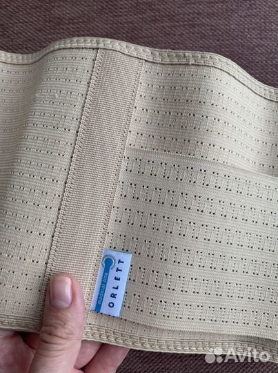 Бандаж-пояс orlett MS-96, размер L, бежевый