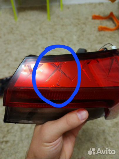 Фары задние skoda rapid