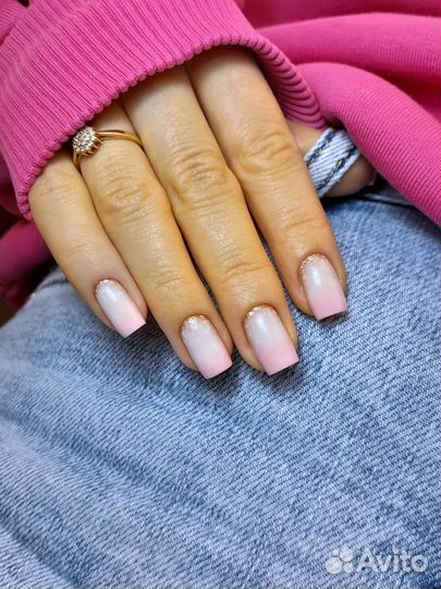 Маникюр наращивание ногтей Катюшки