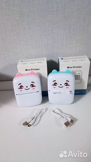 Мини принтер для фото, этикеток