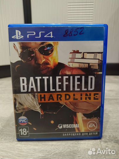 Диск с игрой Battlefield Hardline для PS 4/5