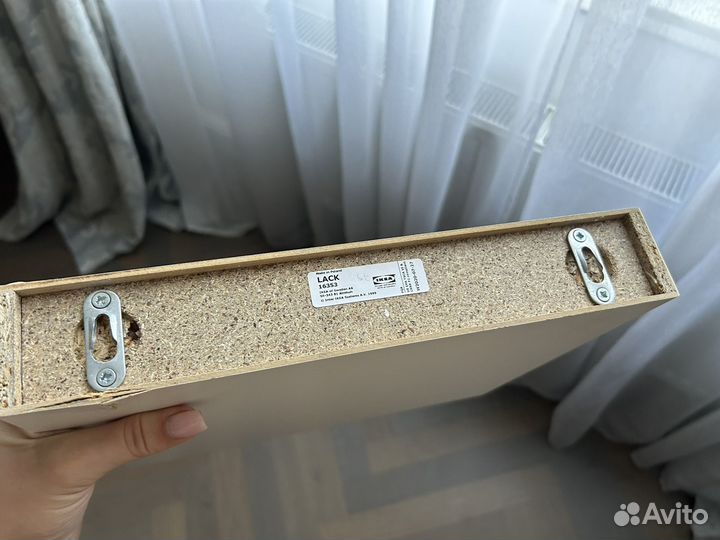 Икеа лакк lack полка белая 30x26 см