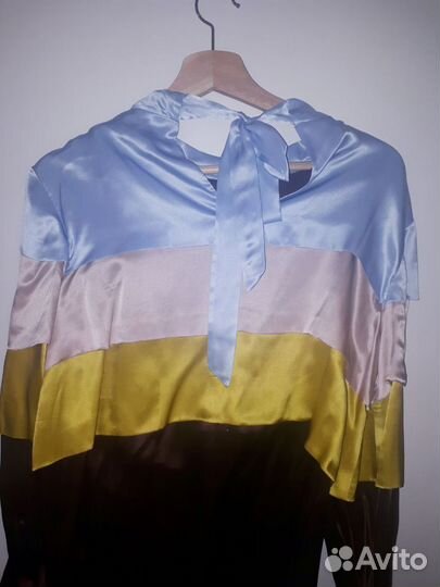 Massimo dutti блуза шелк